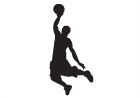 Basketball Dunk Sticker